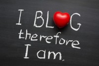 Sunt activ pe blog, deci exist / I blog therefore I am